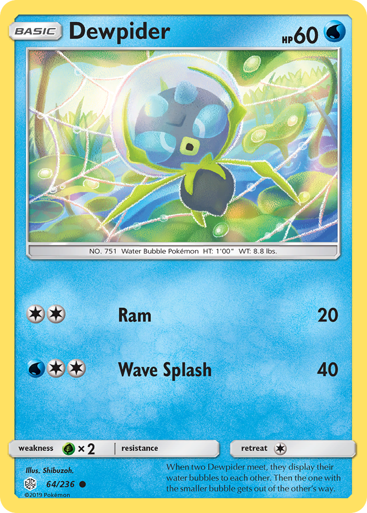 Dewpider (64/236) [Sun & Moon: Cosmic Eclipse] | Good Games Cannington