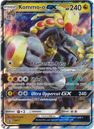 Kommo-o GX (SM71) (Jumbo Card) [Sun & Moon: Black Star Promos] | Good Games Cannington