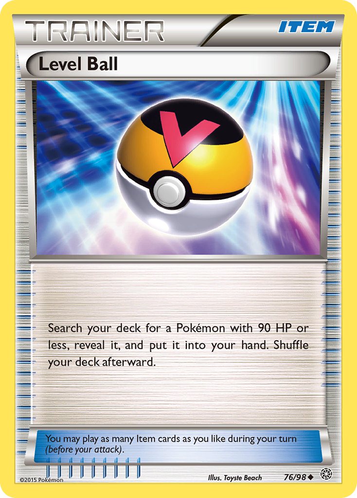 Level Ball (76/98) [XY: Ancient Origins] | Good Games Cannington