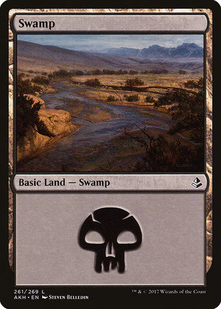 Swamp (261) [Amonkhet] | Good Games Cannington