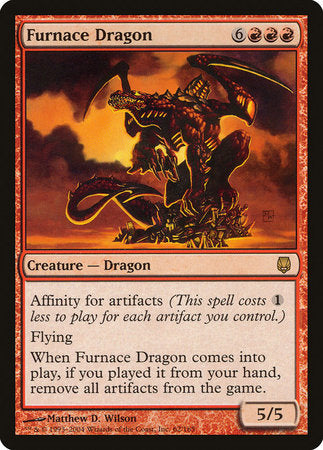 Furnace Dragon [Darksteel] | Good Games Cannington