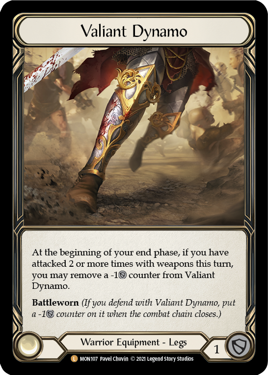 Valiant Dynamo [MON107-CF] 1st Edition Cold Foil | Good Games Cannington