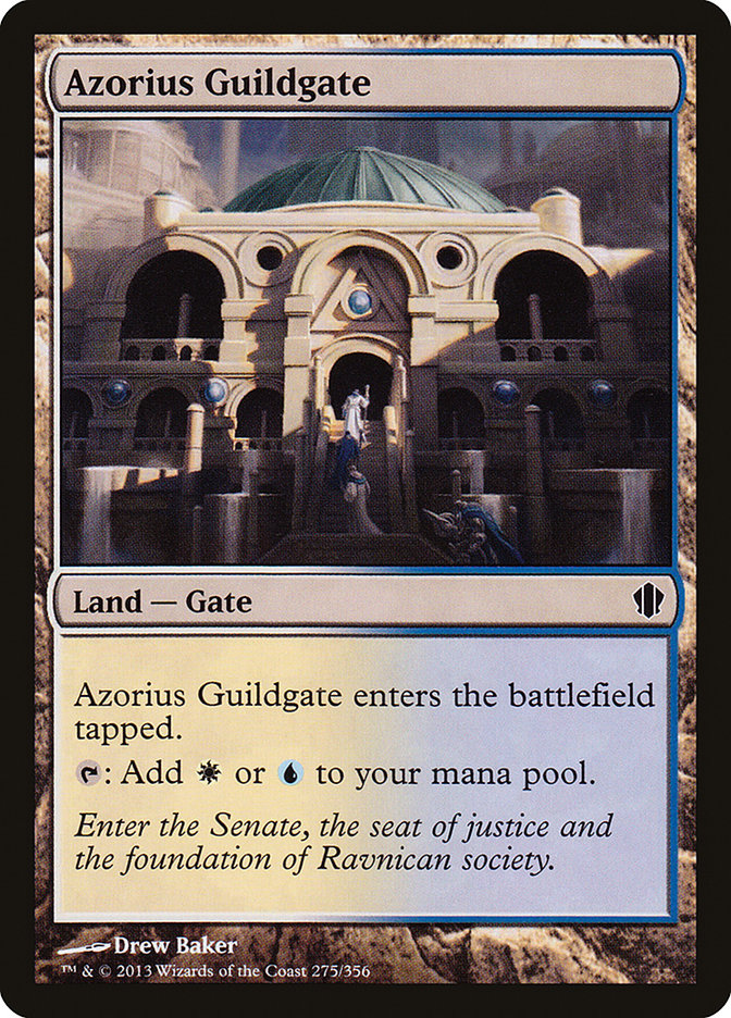 Azorius Guildgate [Commander 2013] | Good Games Cannington