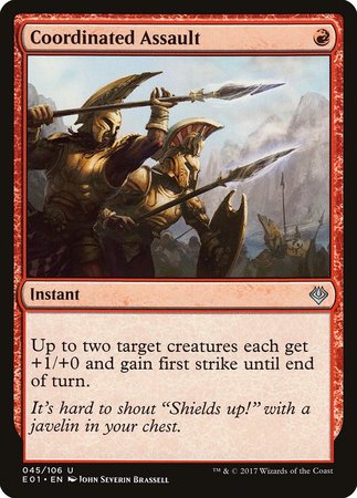 Coordinated Assault [Archenemy: Nicol Bolas] | Good Games Cannington