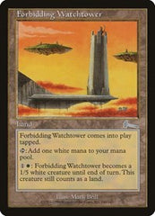 Forbidding Watchtower [Urza's Legacy] | Good Games Cannington