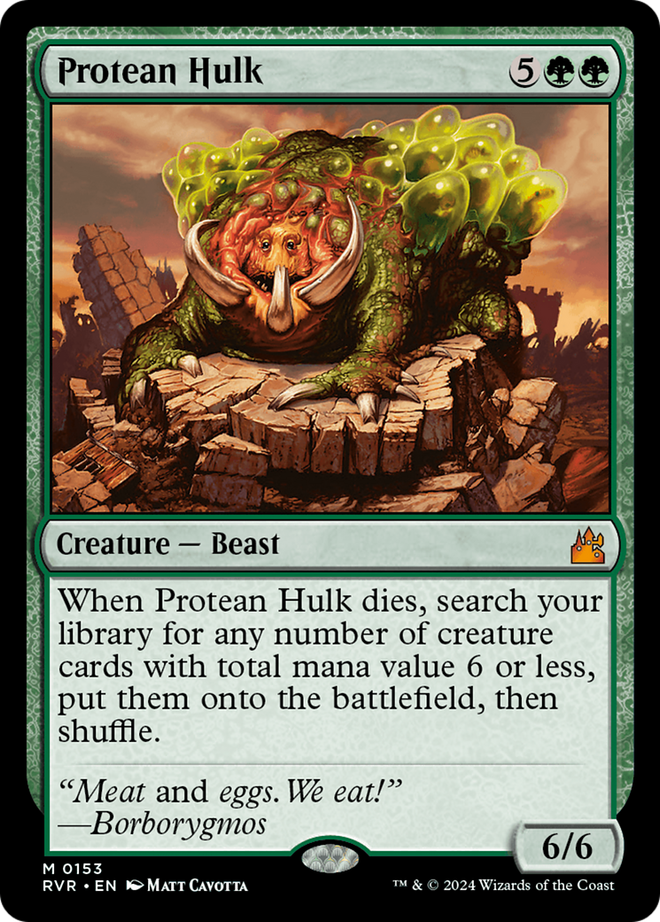 Protean Hulk [Ravnica Remastered] | Good Games Cannington