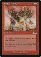 Ghitu War Cry [Urza's Legacy] | Good Games Cannington