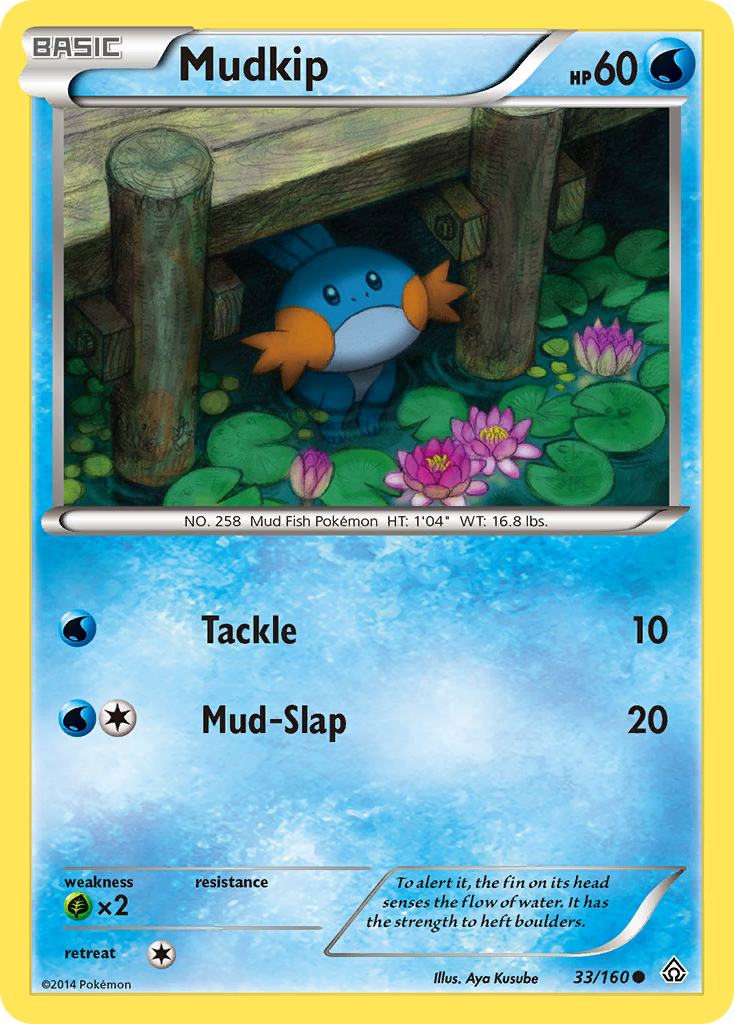 Mudkip (33/160) [XY: Primal Clash] | Good Games Cannington