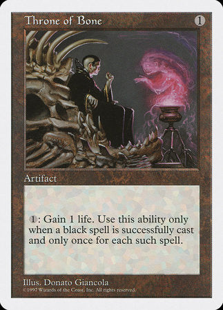 Throne of Bone [Fifth Edition] | Good Games Cannington