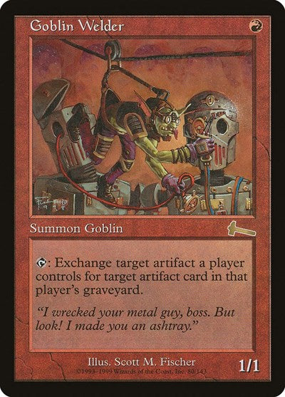 Goblin Welder [Urza's Legacy] | Good Games Cannington