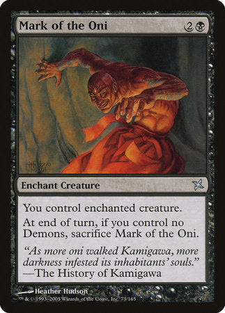 Mark of the Oni [Betrayers of Kamigawa] | Good Games Cannington