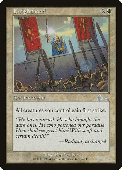 Knighthood [Urza's Legacy] | Good Games Cannington