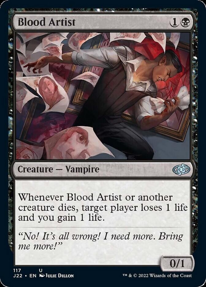 Blood Artist [Jumpstart 2022] | Good Games Cannington