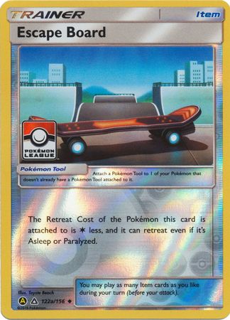 Escape Board (122a/156) (League Promo) [Sun & Moon: Ultra Prism] | Good Games Cannington