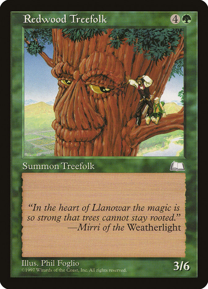 Redwood Treefolk [Weatherlight] | Good Games Cannington