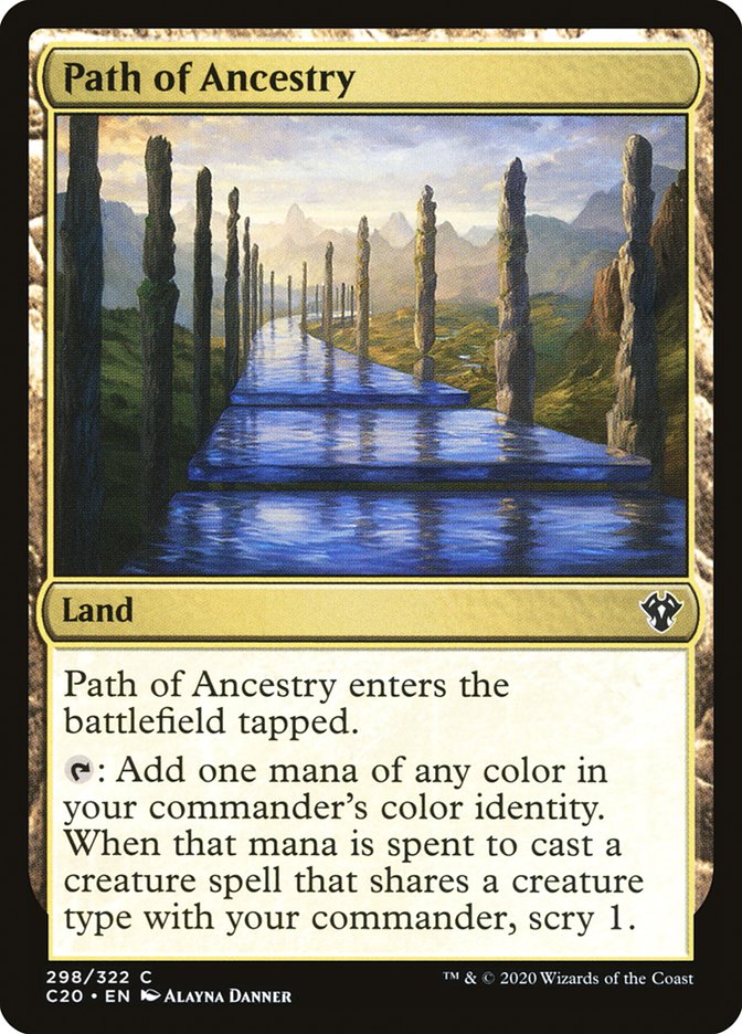 Path of Ancestry [Commander 2020] | Good Games Cannington