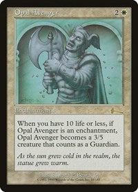 Opal Avenger [Urza's Legacy] | Good Games Cannington