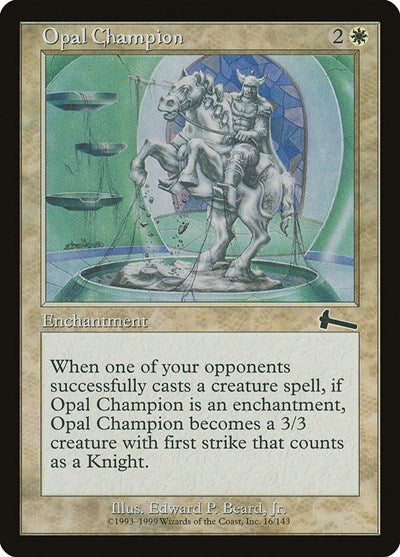 Opal Champion [Urza's Legacy] | Good Games Cannington