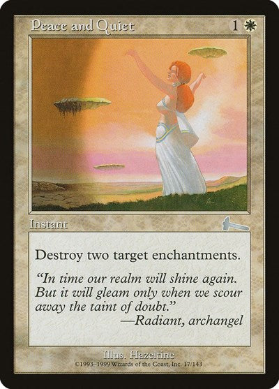 Peace and Quiet [Urza's Legacy] | Good Games Cannington