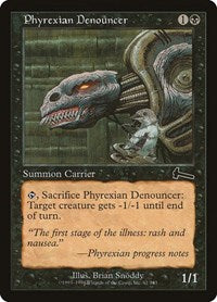 Phyrexian Denouncer [Urza's Legacy] | Good Games Cannington