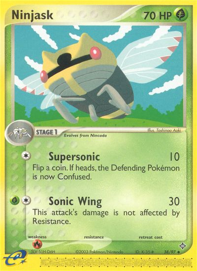 Ninjask (38/97) [EX: Dragon] | Good Games Cannington