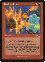 Rack and Ruin [Urza's Legacy] | Good Games Cannington