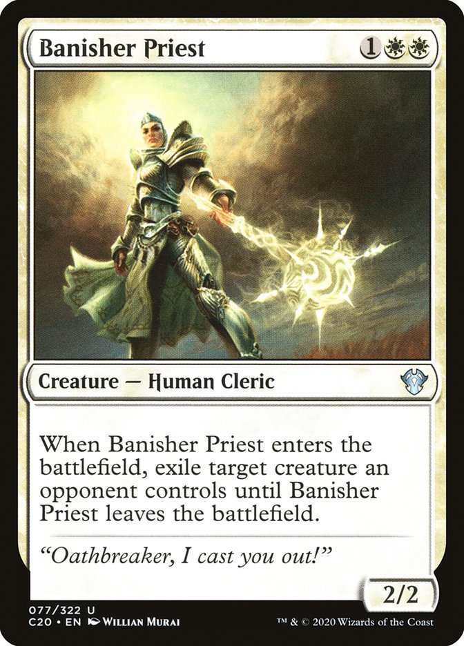 Banisher Priest [Commander 2020] | Good Games Cannington