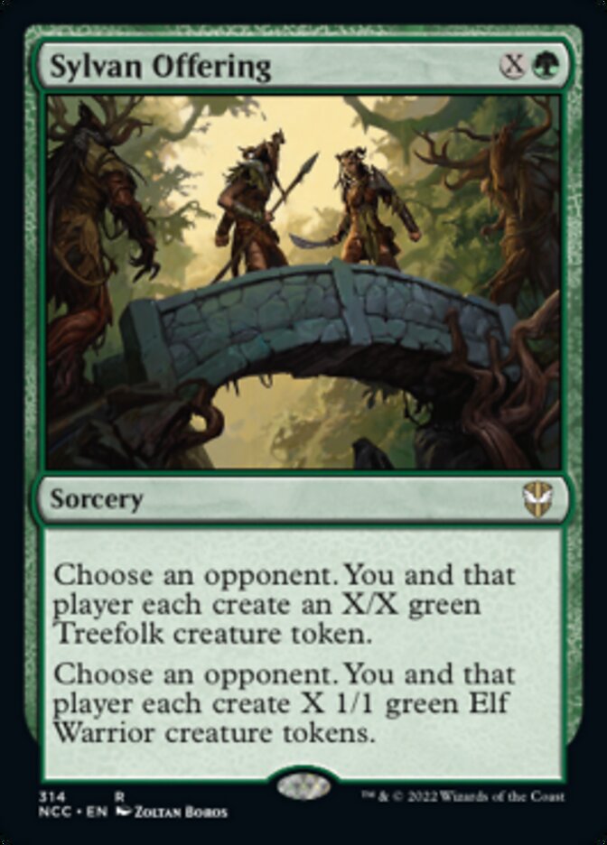 Sylvan Offering [Streets of New Capenna Commander] | Good Games Cannington