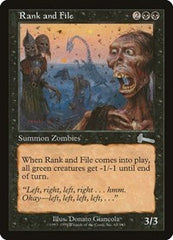 Rank and File [Urza's Legacy] | Good Games Cannington