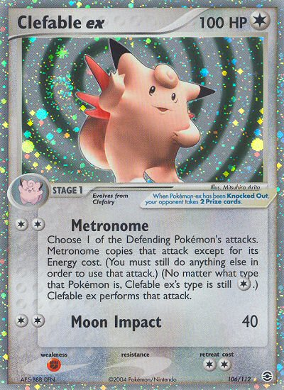 Clefable ex (106/112) [EX: FireRed & LeafGreen] | Good Games Cannington