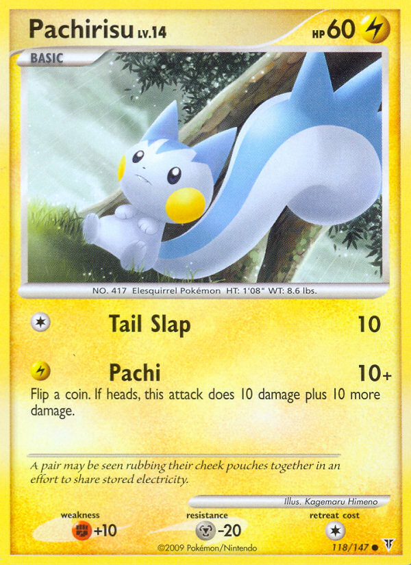 Pachirisu (118/147) [Platinum: Supreme Victors] | Good Games Cannington