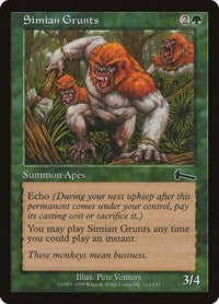 Simian Grunts [Urza's Legacy] | Good Games Cannington