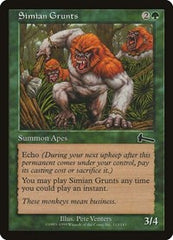 Simian Grunts [Urza's Legacy] | Good Games Cannington
