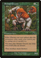 Simian Grunts [Urza's Legacy] | Good Games Cannington