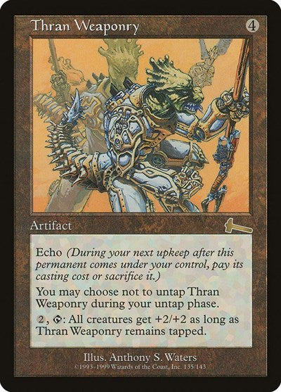 Thran Weaponry [Urza's Legacy] | Good Games Cannington