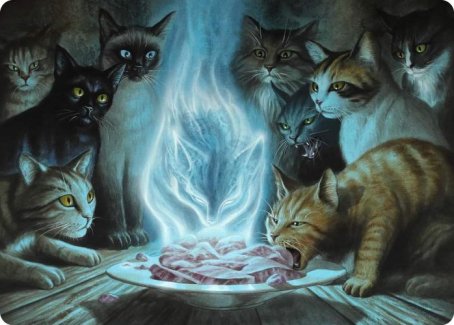 Can't Stay Away Art Card [Innistrad: Midnight Hunt Art Series] | Good Games Cannington
