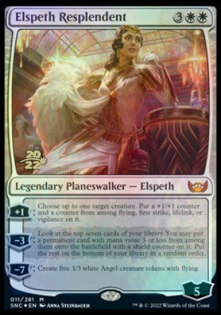 Elspeth Resplendent [Streets of New Capenna Prerelease Promos] | Good Games Cannington