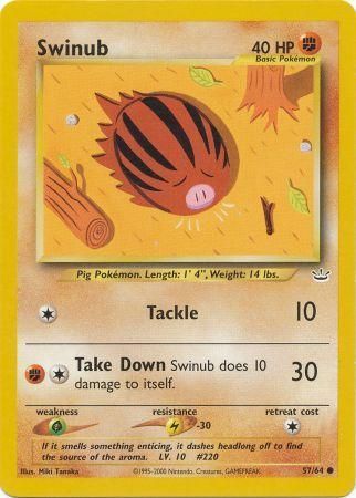 Swinub (57/64) [Neo Revelation Unlimited] | Good Games Cannington