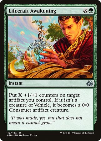 Lifecraft Awakening [Aether Revolt] | Good Games Cannington