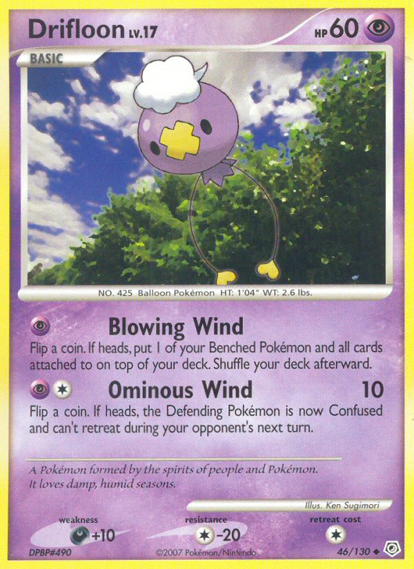 Drifloon (46/130) [Diamond & Pearl: Base Set] | Good Games Cannington