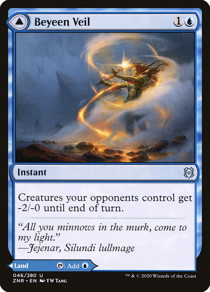 Beyeen Veil // Beyeen Coast [Zendikar Rising] | Good Games Cannington