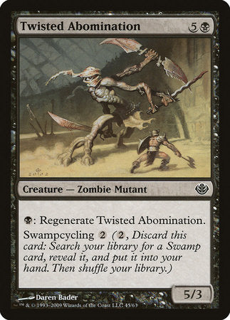Twisted Abomination [Duel Decks: Garruk vs. Liliana] | Good Games Cannington