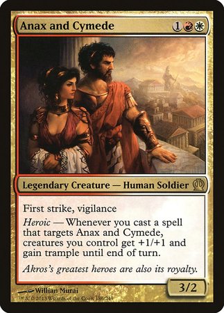 Anax and Cymede [Theros] | Good Games Cannington