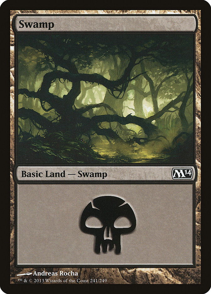 Swamp (241) [Magic 2014] | Good Games Cannington