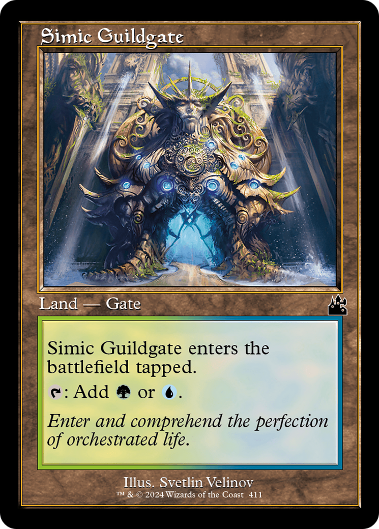 Simic Guildgate (Retro Frame) [Ravnica Remastered] | Good Games Cannington