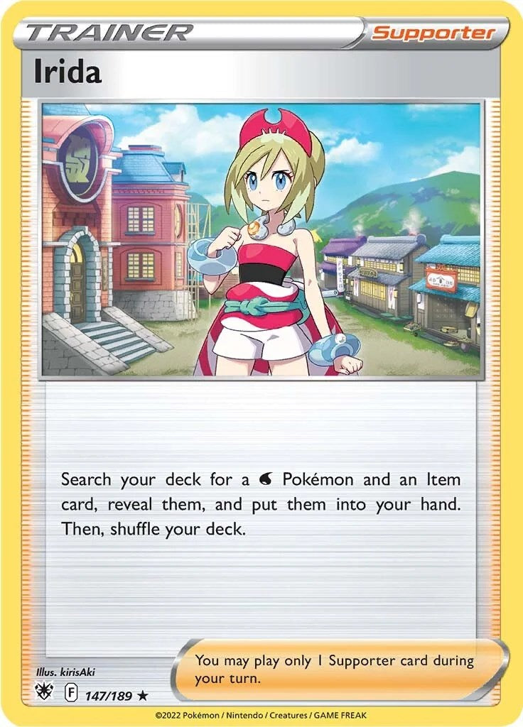 Irida (147/189) (Theme Deck Exclusive) [Sword & Shield: Astral Radiance] | Good Games Cannington