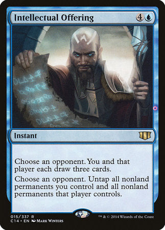 Intellectual Offering [Commander 2014] | Good Games Cannington