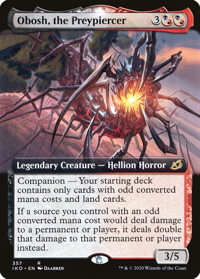 Obosh, the Preypiercer (Extended Art) [Ikoria: Lair of Behemoths] | Good Games Cannington