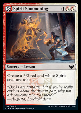 Spirit Summoning [Strixhaven: School of Mages] | Good Games Cannington