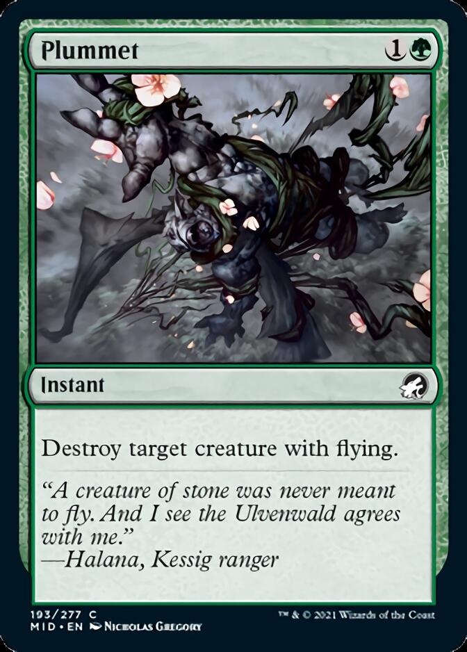 Plummet [Innistrad: Midnight Hunt] | Good Games Cannington